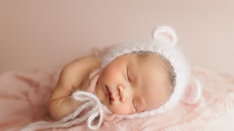 Newborn Session in Baltimore Studio